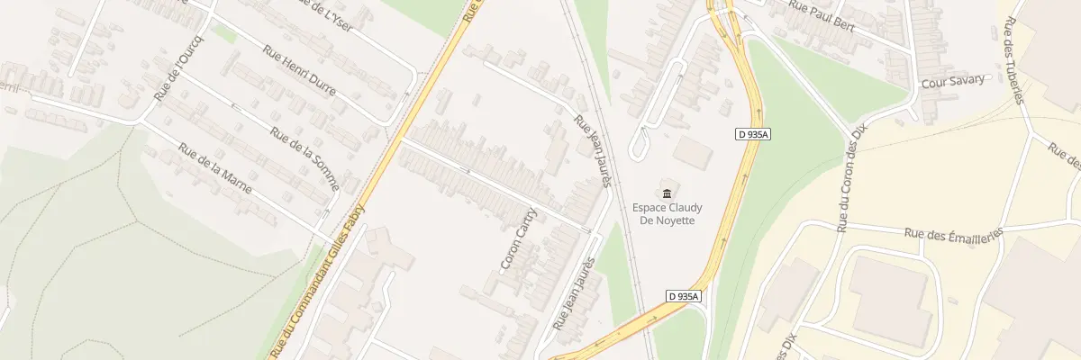 Plan du 3 Rue Henri Durre à Anzin