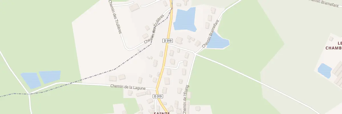 Plan du 1 Rue Henri Pourrat à Escoutoux