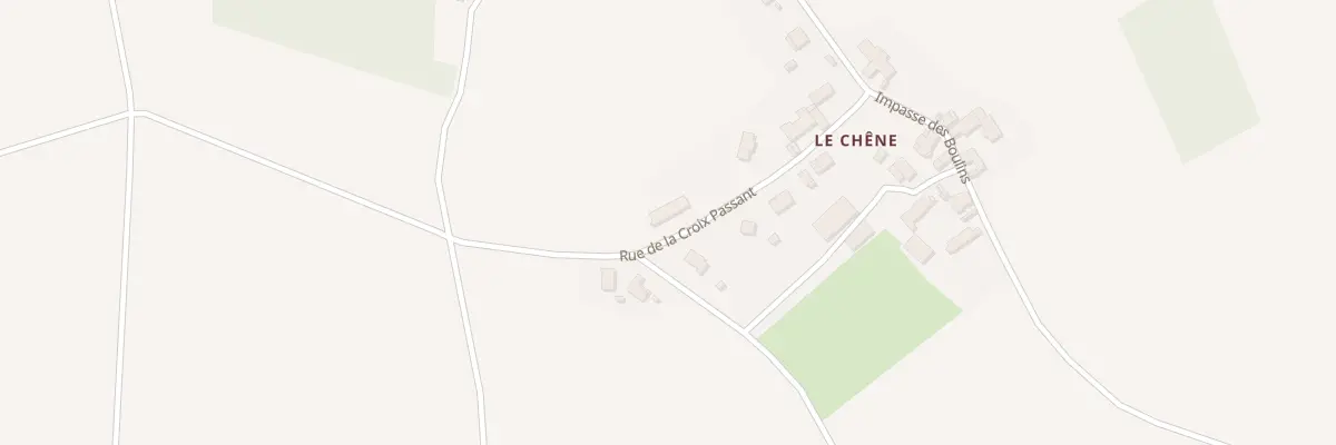 Plan du 9 Rue de la Croix Passant à Mécringes