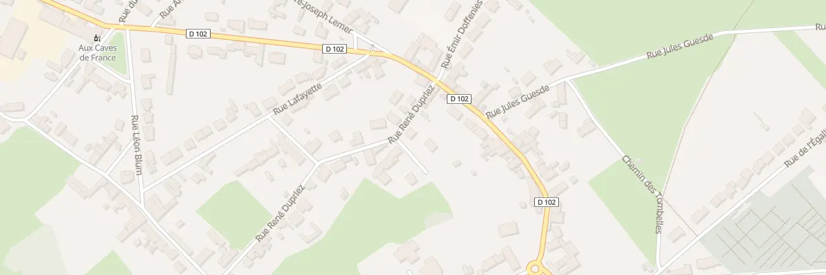 Plan du 32 Rue René Dupriez à Hergnies