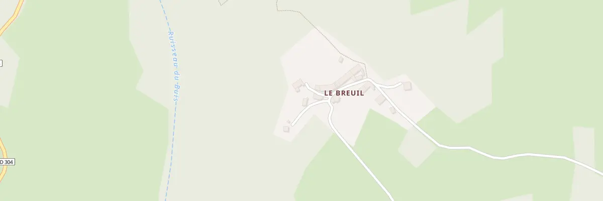 Plan du 5168 Le Breuil à Ceilloux