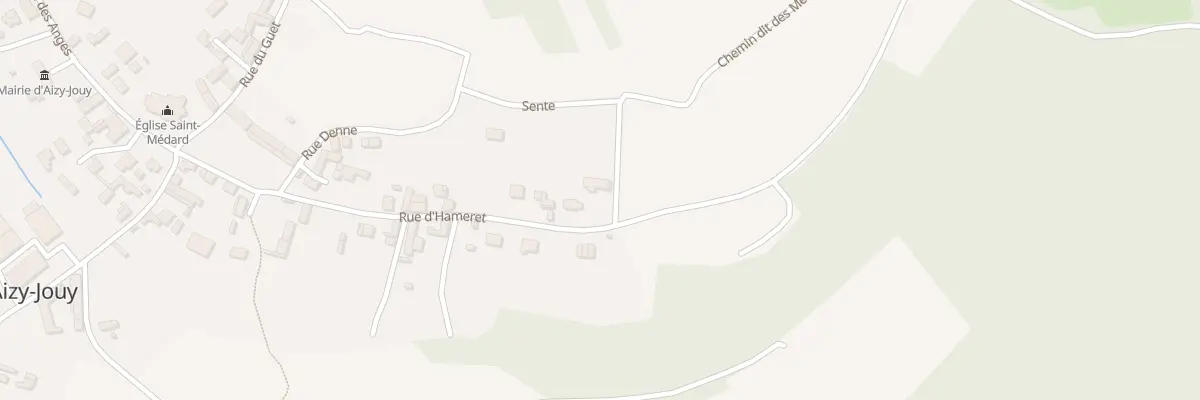 Plan du 15 Rue d’Hameret à Aizy-Jouy