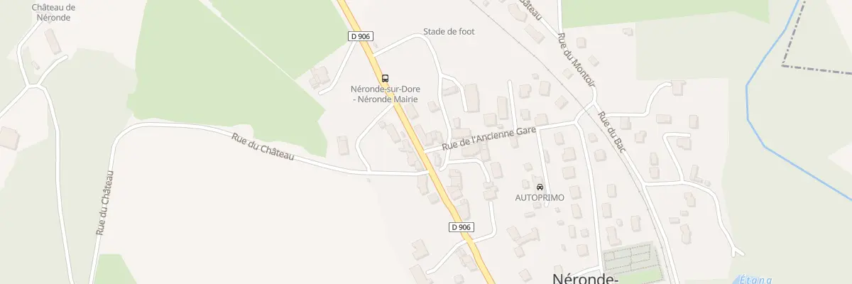 Plan du 1 Rue de l’Ancienne Gare à Néronde-sur-Dore