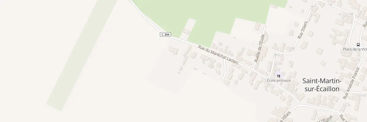 Plan du 29 Rue du Maréchal Leclerc à Saint-Martin-sur-Écaillon