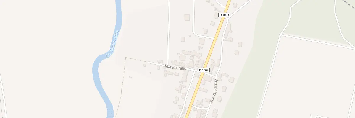 Plan du 2 Rue du Patis à Mézy-Moulins