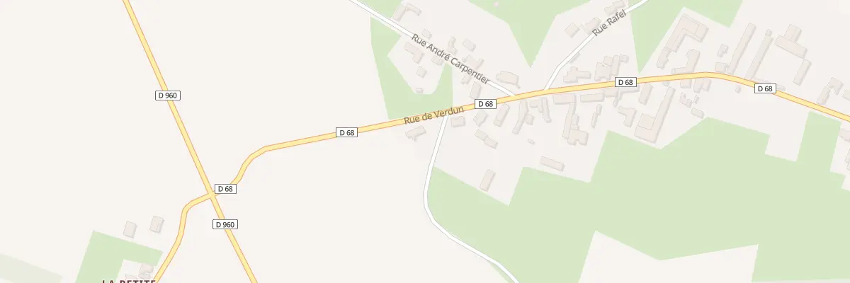 Plan du 47 Rue de Verdun à Grougis