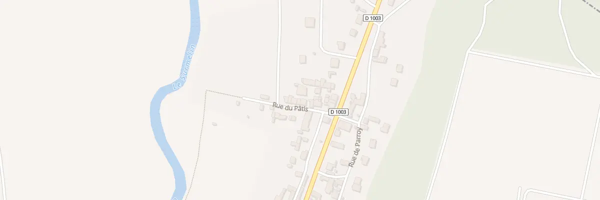 Plan du 6 Rue du Patis à Mézy-Moulins