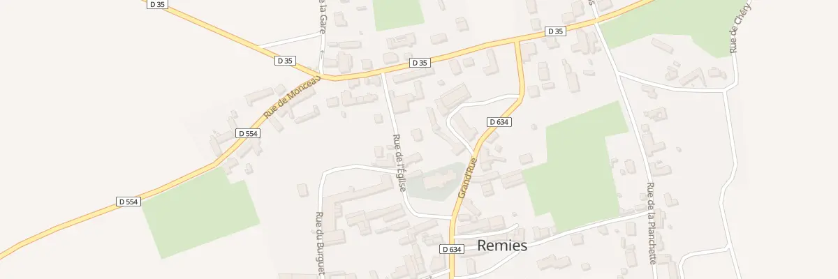 Plan du 4 Rue de l’Eglise à Remies