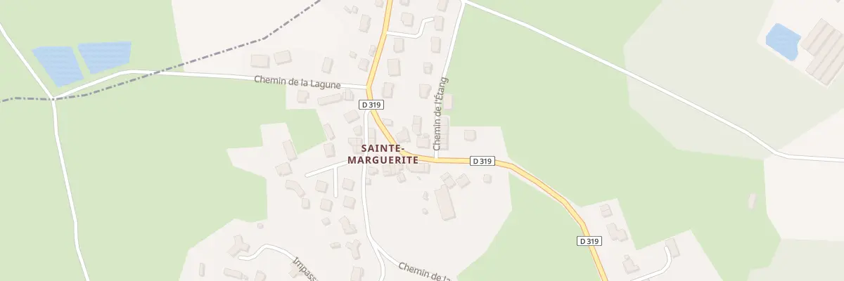 Plan du 12 Che de l’Etang à Escoutoux