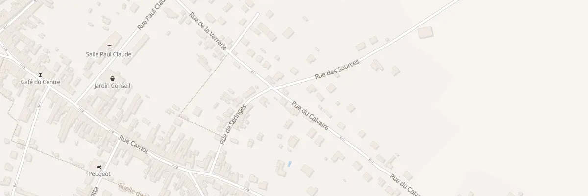 Plan du 3 Rue du Calvaire à Fère-en-Tardenois