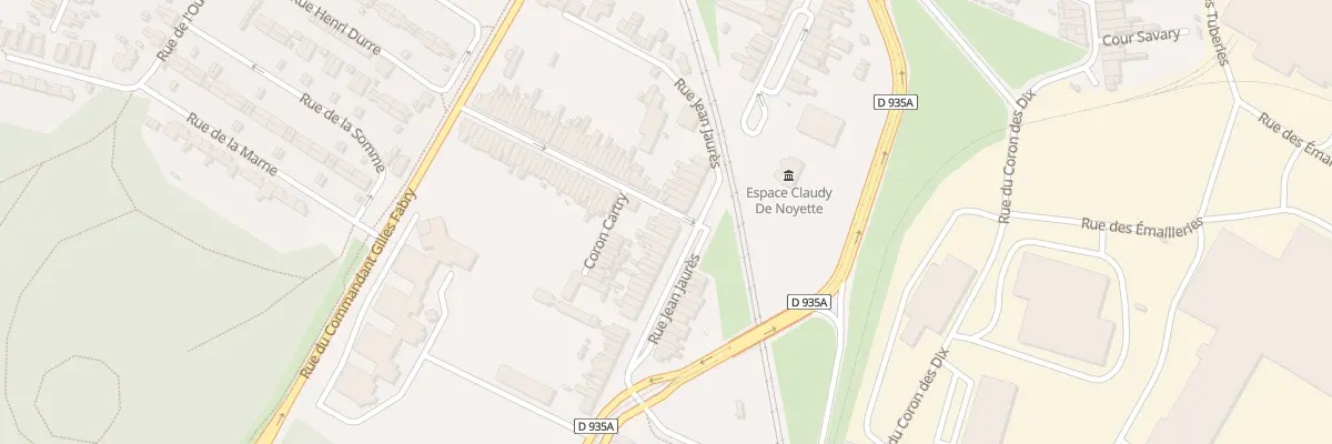 Plan du 392 Rue Jean Jaures à Anzin