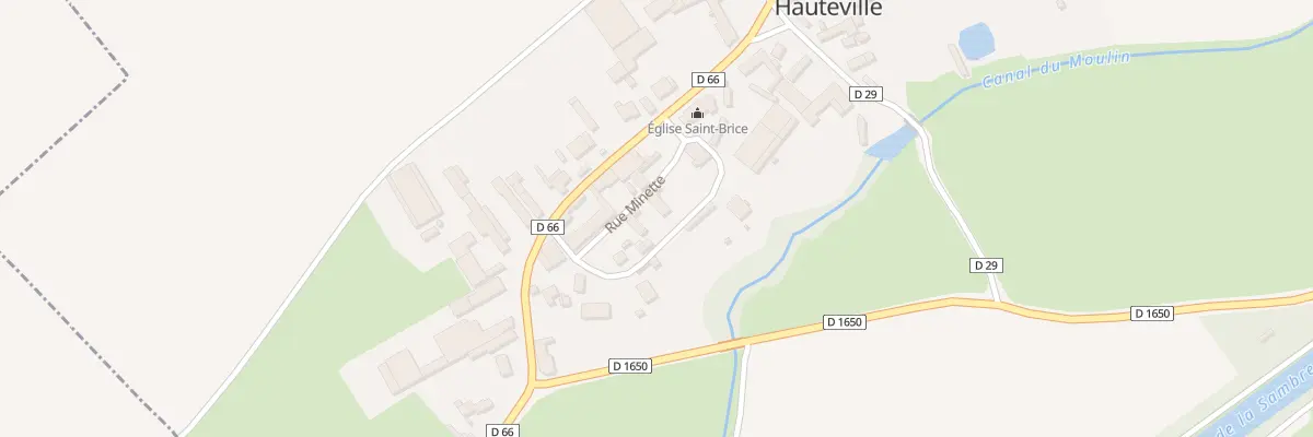 Plan du 4 Rue Minette à Hauteville