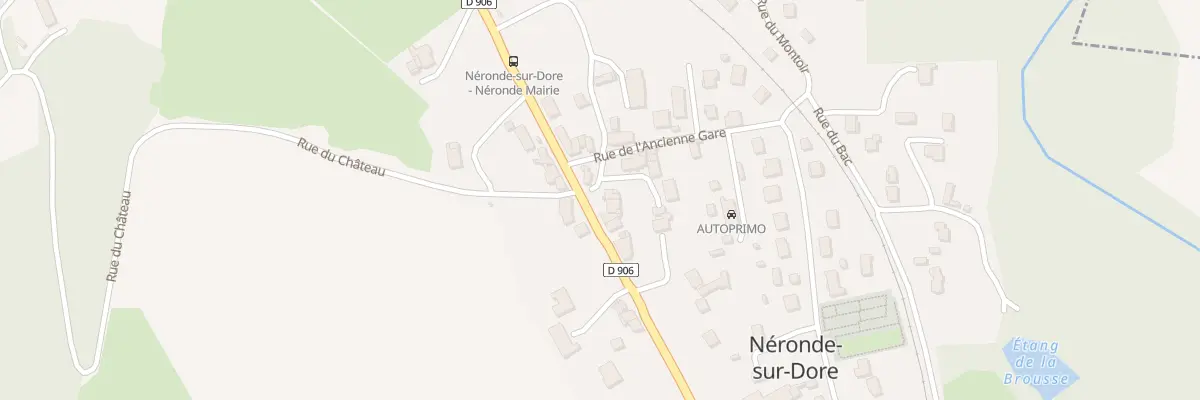Plan du 5 Pl de l’Eglise à Néronde-sur-Dore