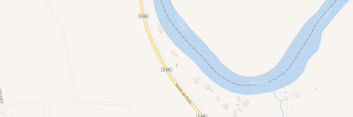 Plan du 122 Rte de Paris à Appoigny
