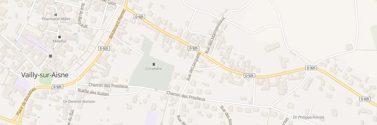 Plan du 24 Fg de Sommecourt à Vailly-sur-Aisne