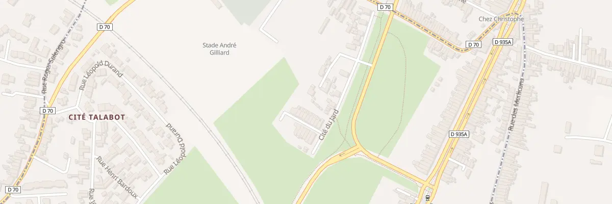Plan du 16 Cite d’Arnonville à Anzin
