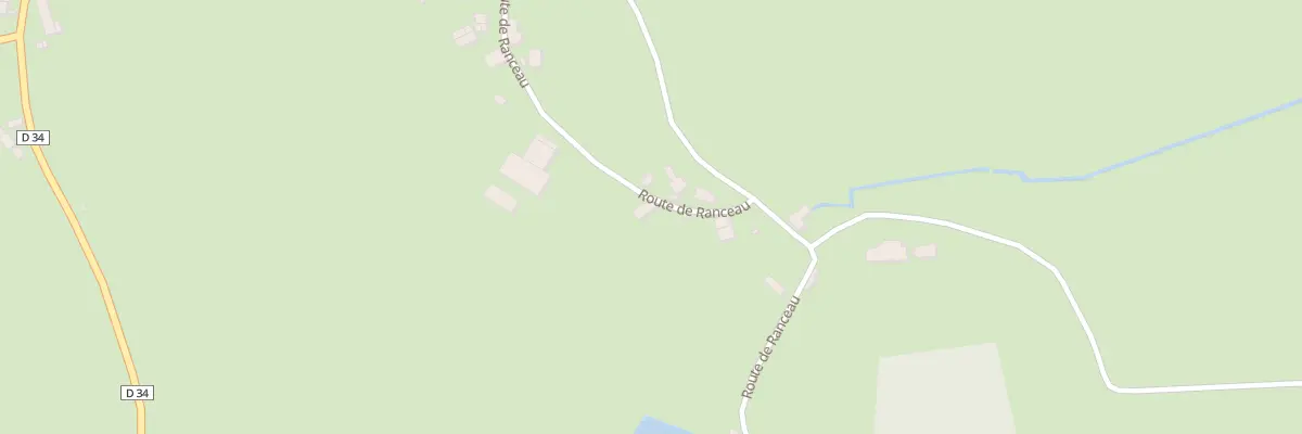 Plan du 42 Ranceau à Saint-Saulge