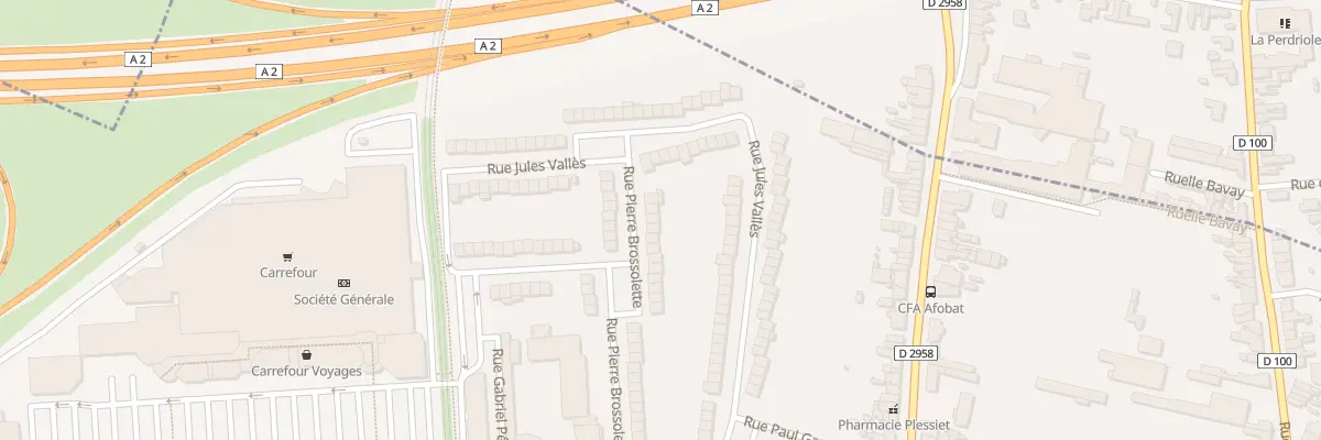 Plan du 56 Rue Pierre Brossolette à Aulnoy-lez-Valenciennes