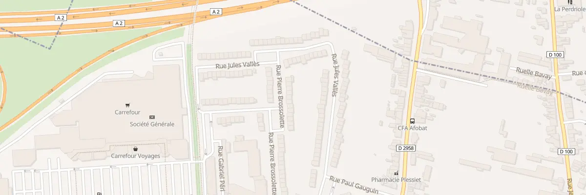 Plan du 52 Rue Pierre Brossolette à Aulnoy-lez-Valenciennes