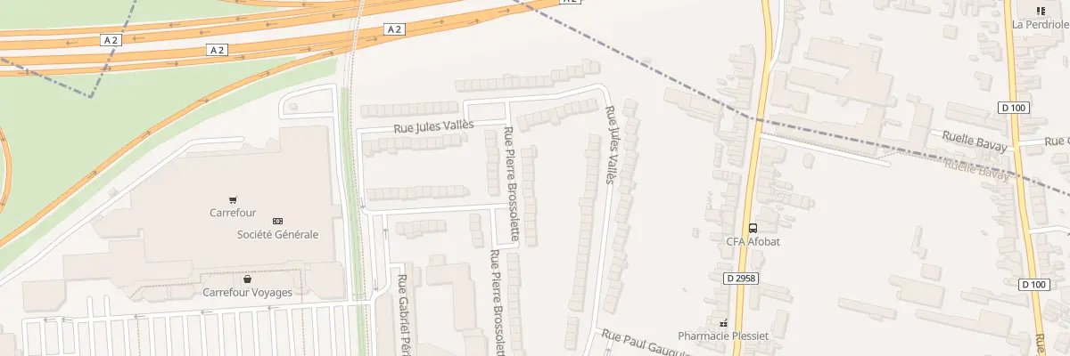 Plan du 54 Rue Pierre Brossolette à Aulnoy-lez-Valenciennes