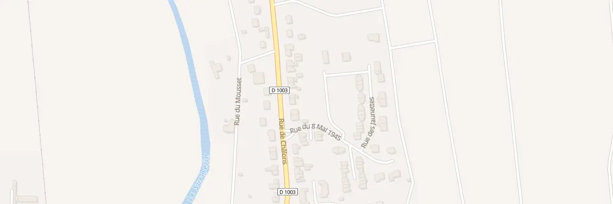 Plan du 36 Rue de Chalons à Crézancy