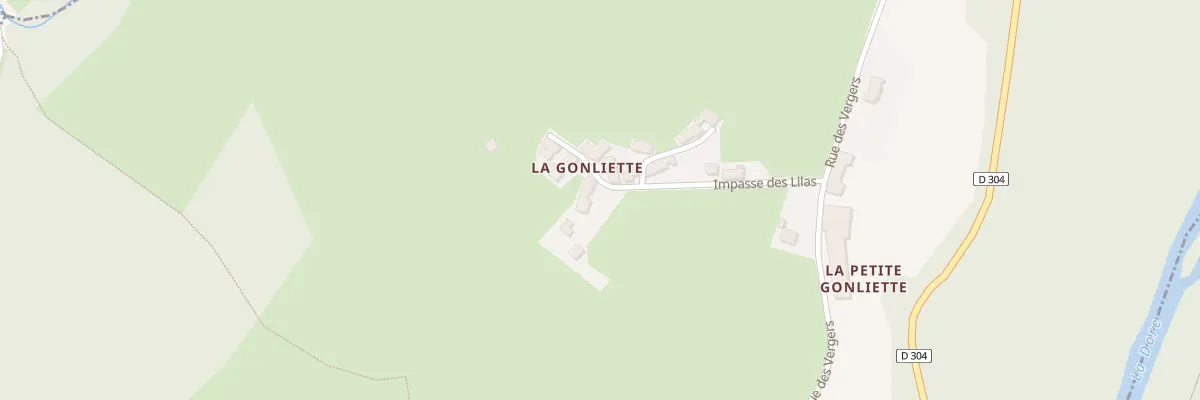 Plan du 5050 La Gonliette à Saint-Flour-l’Étang