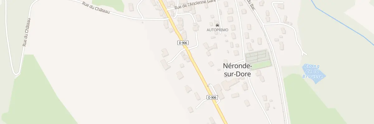 Plan du 22 Rte de Courpière à Néronde-sur-Dore
