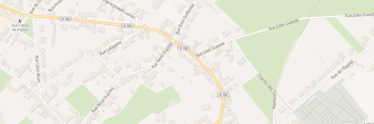 Plan du 29 Rue Louis Hellin à Hergnies