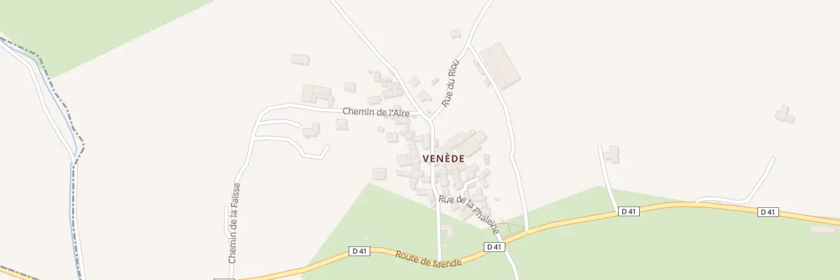 Plan du 5197 Venede à Brenoux