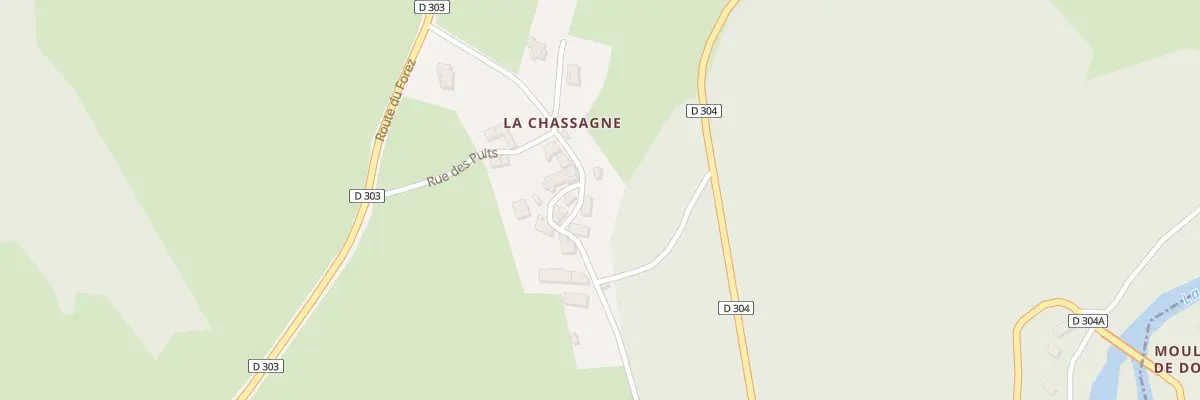 Plan du 5248 La Chassagne à Saint-Flour-l’Étang