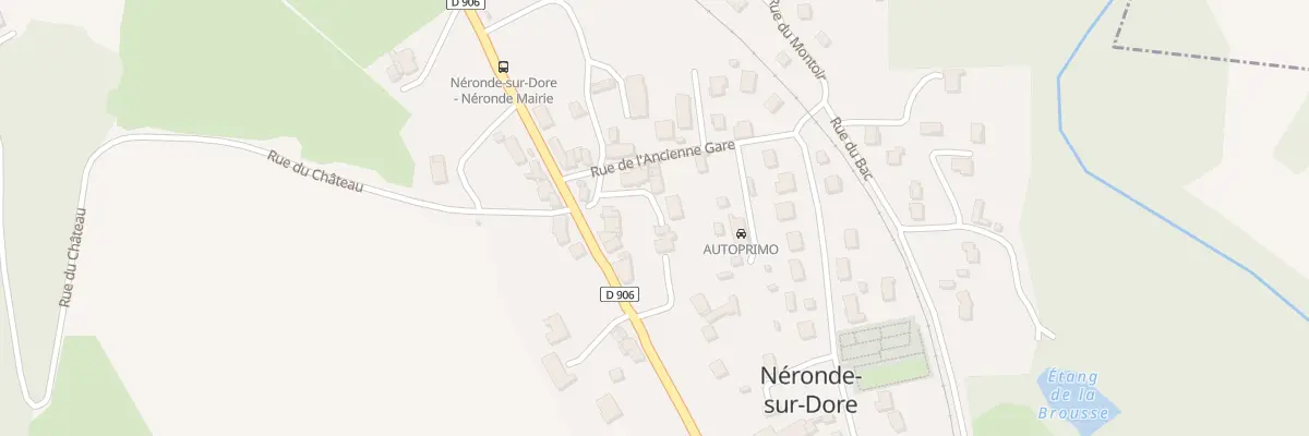 Plan du 3 Pl de l’Eglise à Néronde-sur-Dore