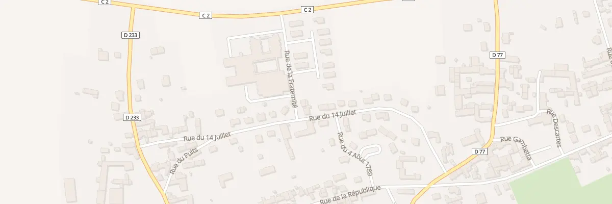 Plan du 4 Rue de la Fraternité à Migennes