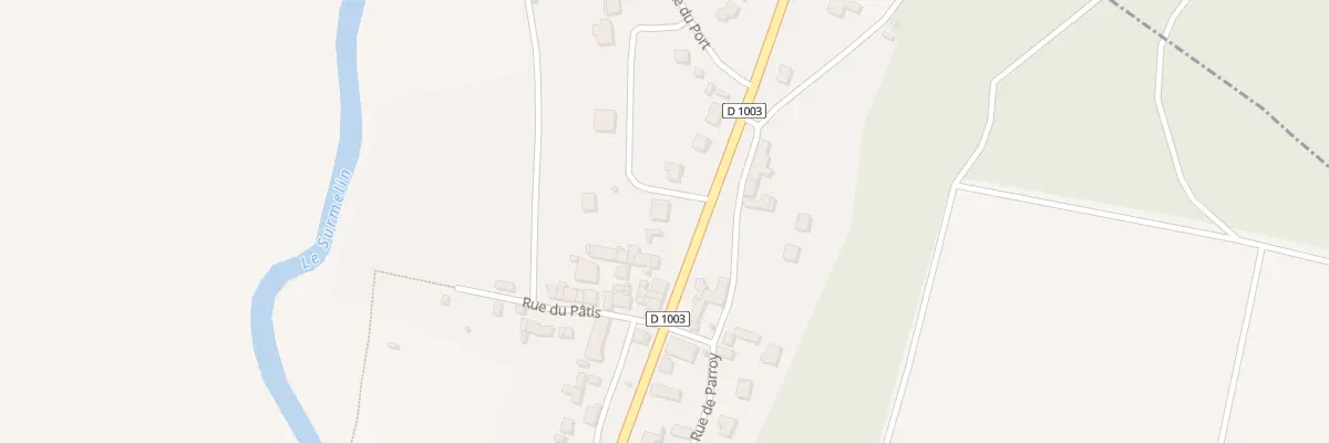 Plan du 13B Av de Champagne à Mézy-Moulins