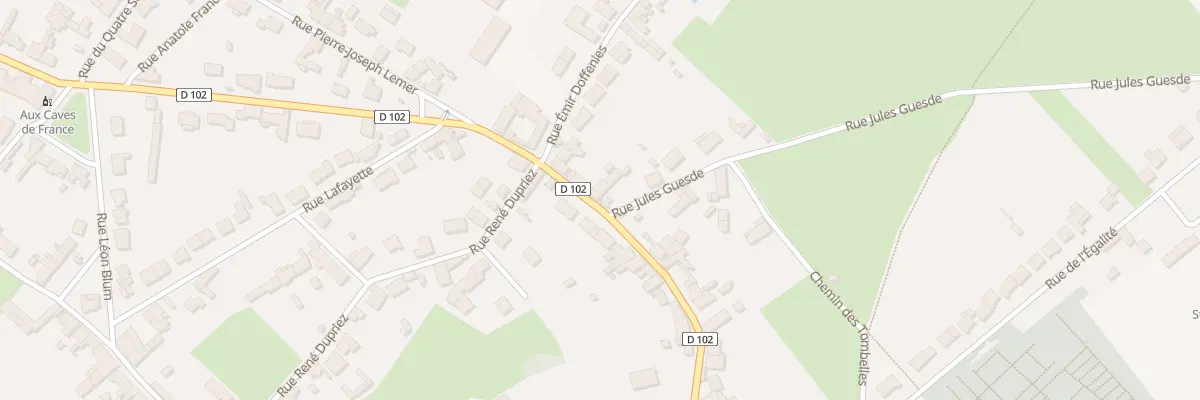 Plan du 36 Rue Louis Hellin à Hergnies