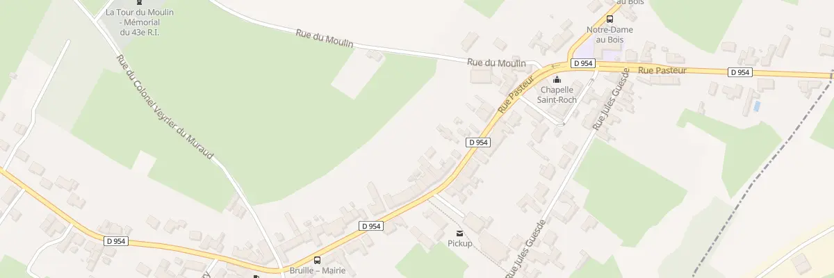Plan du 199 Rue Pasteur à Bruille-Saint-Amand