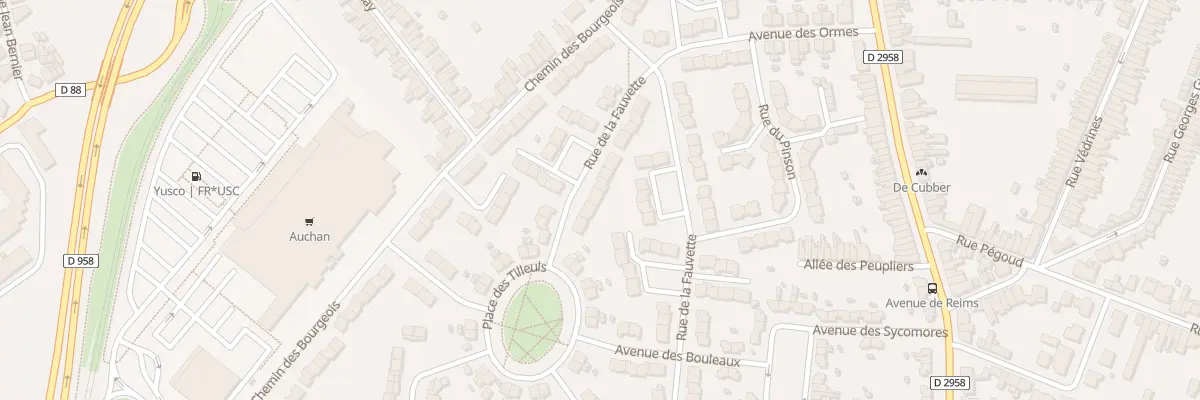 Plan du 15 Rue de la Fauvette à Valenciennes