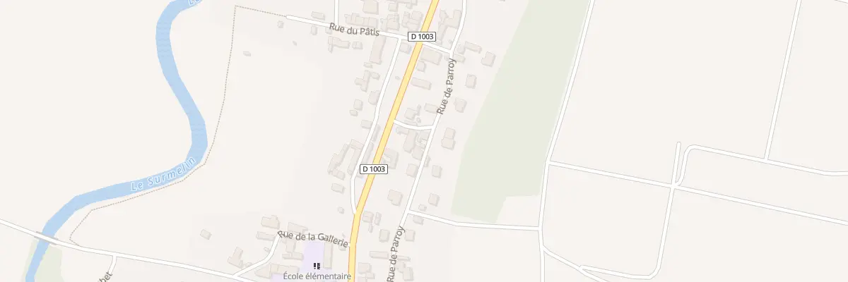 Plan du 5 Rue de Parroy à Mézy-Moulins