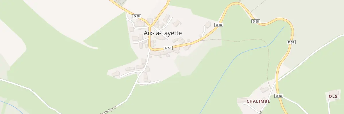 Plan du 5012 Le Bourg à Aix-la-Fayette