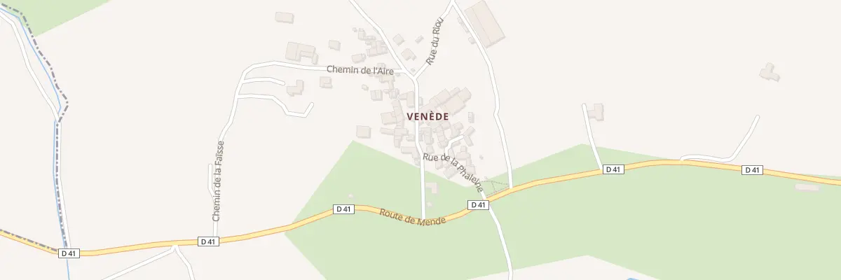 Plan du 5011G Venede à Brenoux