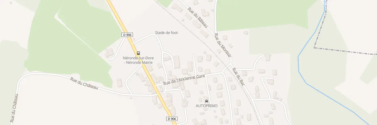 Plan du 7 Rue de l’Ancienne Gare à Néronde-sur-Dore