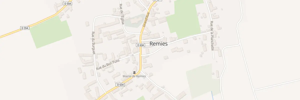 Plan du 3 Rue de Couvron à Remies