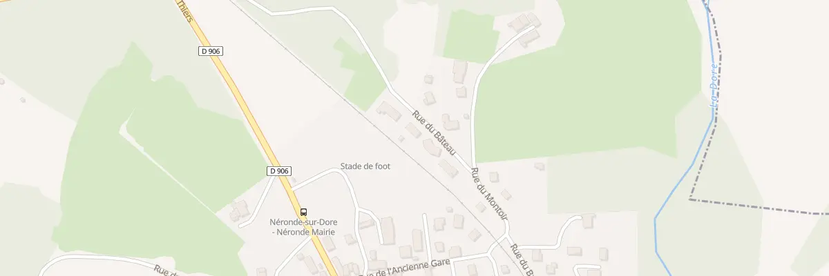 Plan du 5 Rue du Bateau à Néronde-sur-Dore