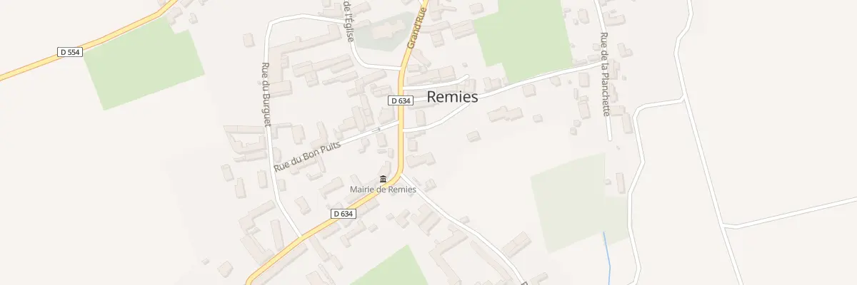 Plan du 5 Rue de Couvron à Remies