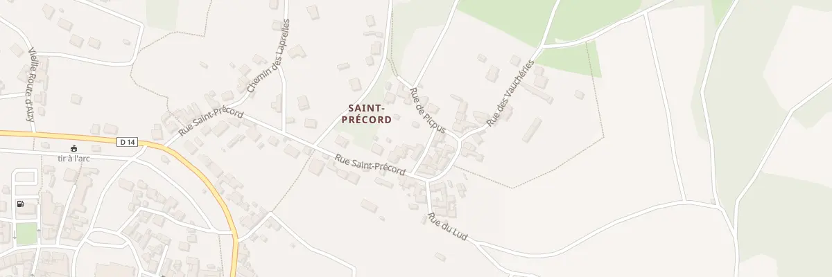 Plan du 1 Rue de l’Eglise à Vailly-sur-Aisne