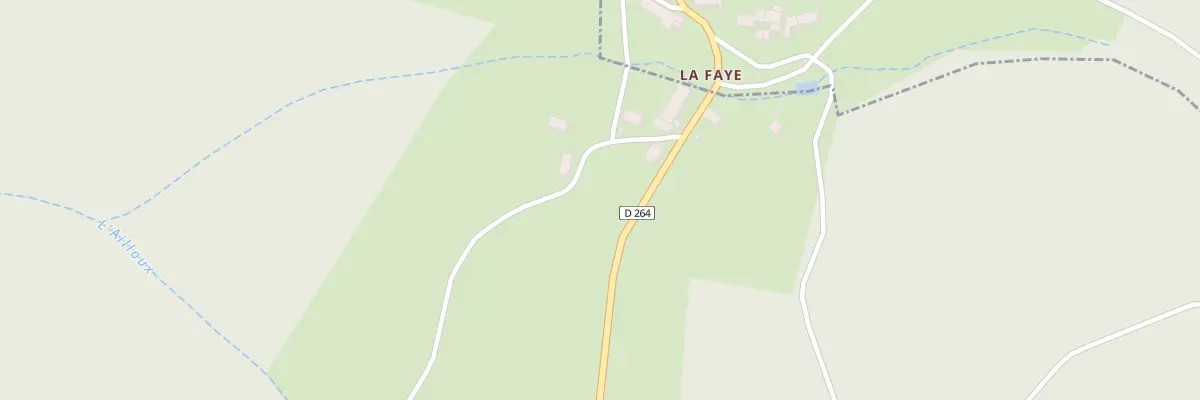 Plan du 5250 La Faye à Échandelys