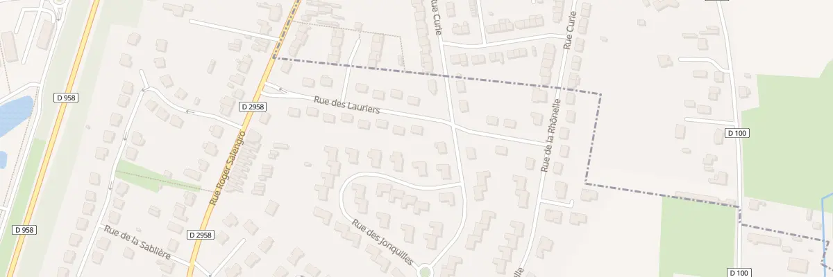 Plan du 16 Rue des Lauriers à Famars