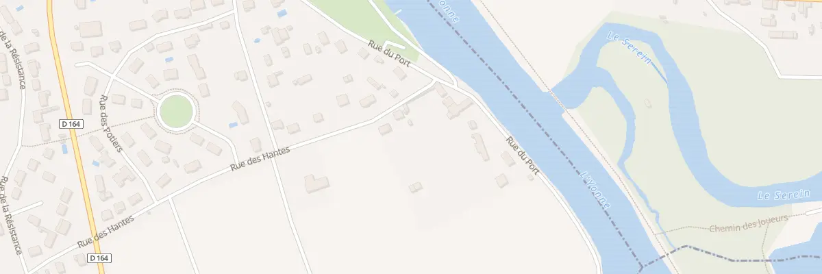 Plan du 23A Rue des Hantes à Bassou