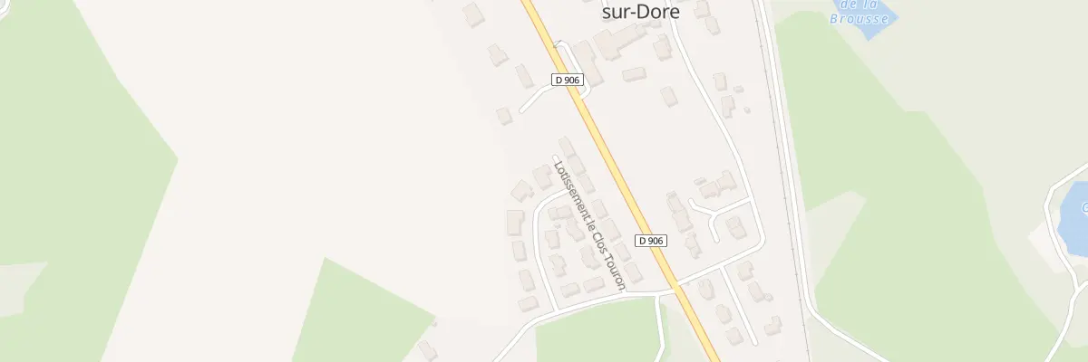 Plan du 8 Lot le Clos Touron à Néronde-sur-Dore