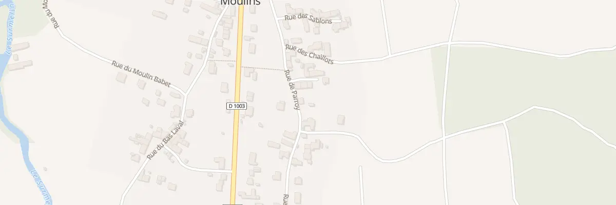 Plan du 24 Rue de Parroy à Mézy-Moulins