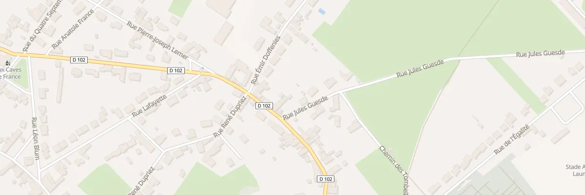 Plan du 36B Rue Louis Hellin à Hergnies